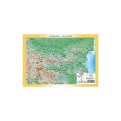 КАРТА БЪЛГАРИЯ РЕЛЕФНА МАЛКА