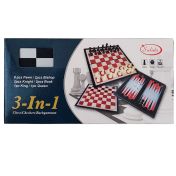 Шах 3 в 1 магнитен 24,5 см 3881
