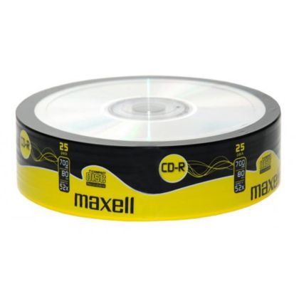 Дискове Maxell CD-R 25бр. фолио