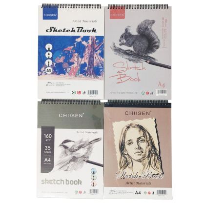 Скицник А4 sketch book 160 гр. 35л. 504405