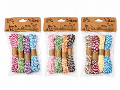 Хартиена връзка двуцветна 4*10 м./пакет