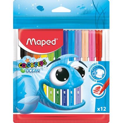 Флумастери Мапед 12цв. 845720