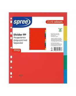 РАЗДЕЛИТЕЛ 2х6 ЦВ.SPREE 77113