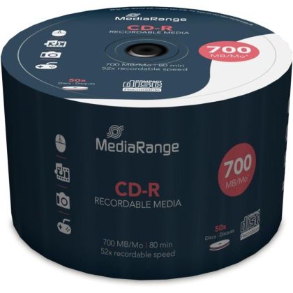ДИСКОВЕ MEDIARANGE CD-R 50БР.ФОЛИО