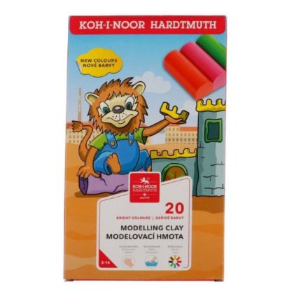 Пластелин Кохинор 20цв. 1315