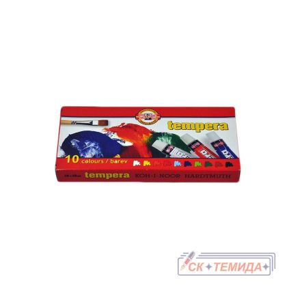 Темперни бои Кохинор  10цв. 10мл.