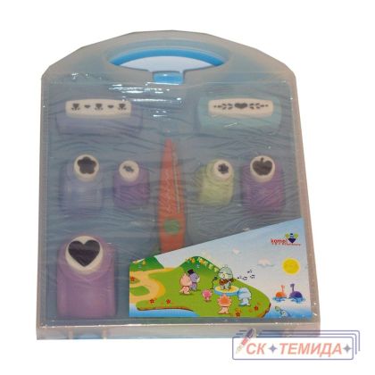Перфоратор дески с фигури комплект 8бр. 688-11 ТЕ016