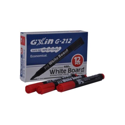 Маркер за бяла дъска GXIN 212/213 червен