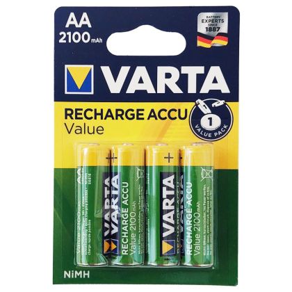 Батерия Varta акумулаторна 2100 mAh R6 AA