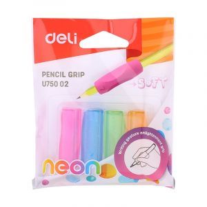 Грип за молив Deli Neon 75002 оп. 4цв неонови цветове