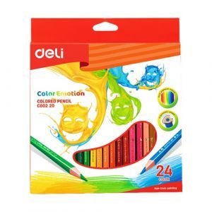 Цветни моливи Deli Color Emotion 24цв. 00220