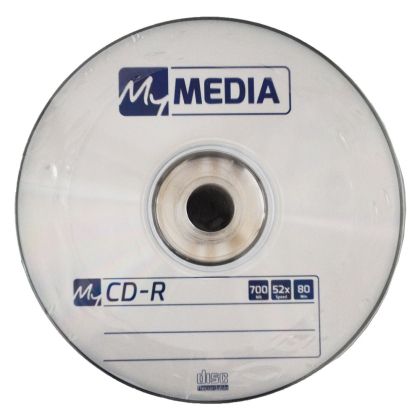 Дискове CD-R My Media by Verbatim фолио 50бр.