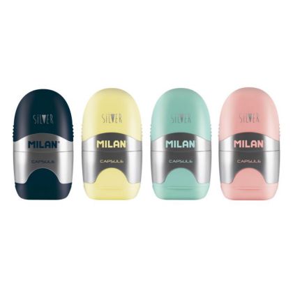 Острилка Милан Capsule Silver с гума 4714112
