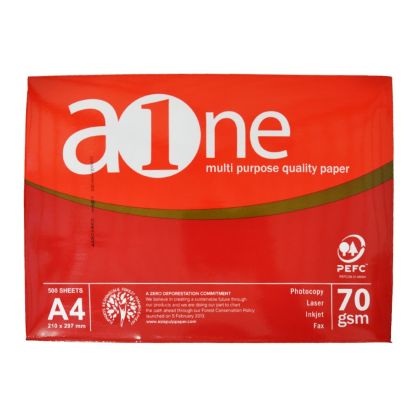 Хартия ксерокс A/IK ONE А4 70 гр клас В,белота 161