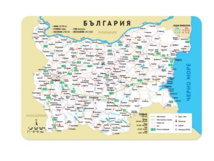 Подложка за бюро България/Европа 43/29 39000/39002