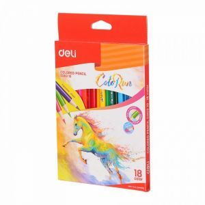 Цветни моливи Deli Colorun EC00310 18цв.