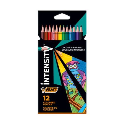 Цветни моливи Бик Intensity 12цв.