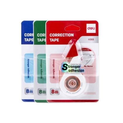 Коректор лента Deli EH368 безшумна 5мм/8м