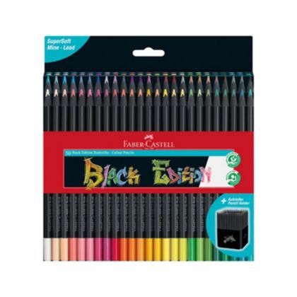 Цветни моливи Фабер Кастел Black Edition 50цв.