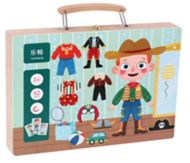 Пъзел дървен в куфарче 013650