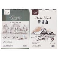 Скицник 38/27 см. sketch book 160 гр. 35л. 504429
