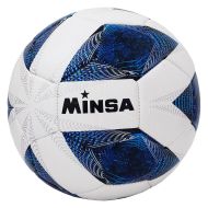 Топка футбол кожа MINSA №5 8925
