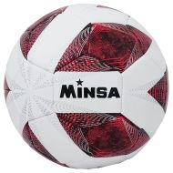 Топка футбол кожа MINSA №5 8925
