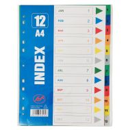 Разделител 12 цв. PVC PY-12