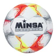 Топка футбол кожа MINSA №5-7522 807522