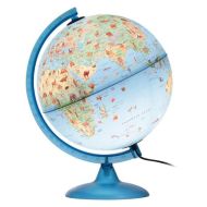 Глобус Сафари 25 см на български светещ