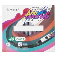 Маркер акрилен JUPAI четка 48 цв. 5512-48 нови