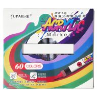Маркер акрилен JUPAI четка 60 цв. 5512-60 нови