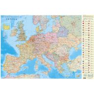 КАРТА ЕВРОПА СТЕННА 70/100 АДМИНИСТРАТИВНА