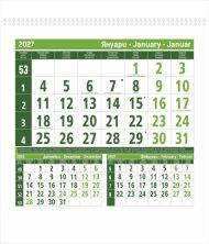 Календар стенен 1 тяло всички модели Данива 2027