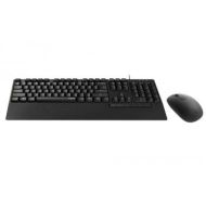 КЛАВИАТУРА С КАБЕЛ + МИШКА RAPOO N2000  USB