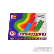 Пластелин 10цв. Луч флуо 766