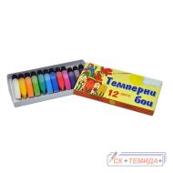Темперни бои 12цв. в туба Естрела