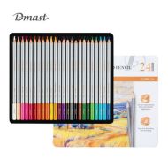 Цветни моливи 24 цв. Deli Dmast EC300-24 в метална кутия