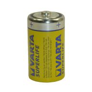 Батерия Varta R20 жълти Super Life цинк