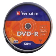 Дискове DVD+-R Verbatim шп. 50бр./25бр.