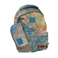 Раница ортопедична с несесер с възможност за колесник GB2672T 43см.