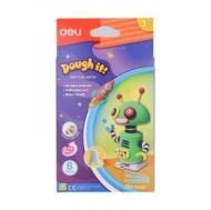 Пластелини Deli Dough It! 6цв. 85100