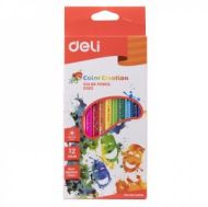 Цветни моливи Deli Color Emotion 12цв. 00200