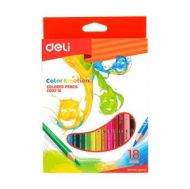 Цветни моливи Deli Color Emotion 18цв. 00210