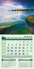 Календар стенен Офис Маркет 12л. Природа България 2025