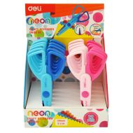 Ножица детска Deli Neon за декорация 60000