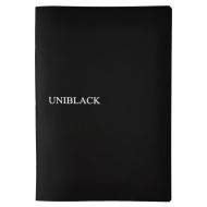 Тетрадка ГФ 60л. офсет PP корица Пиня Uniblack 612933/612773/612776