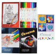 Скицник спирала лукс 23/33 20л. Т-в