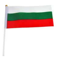 Знаме Република България плат с дръжка Китай 14/21 400901