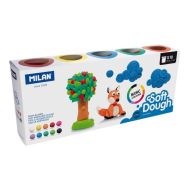Тесто за моделиране Милан Soft Dough 10цв. 85гр.
